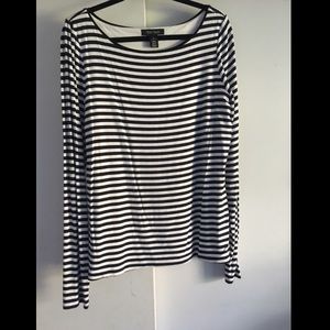 Striped Long Sleeve Top